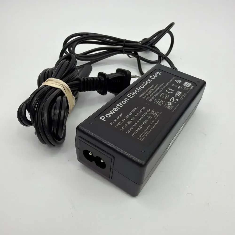 Powertron Electronics PA1065-050T2B650 AC Adapter 5V 6.5A 32.5W 4-Pin